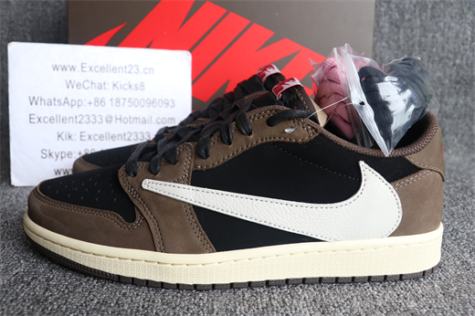Travis Scott x Nike Air Jordan 1 Retro Low Brown