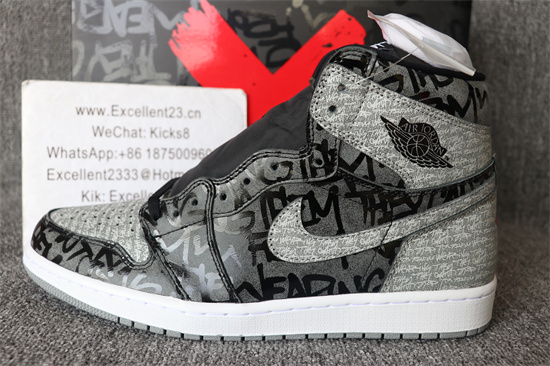 Nike Air Jordan 1 Banned Grey