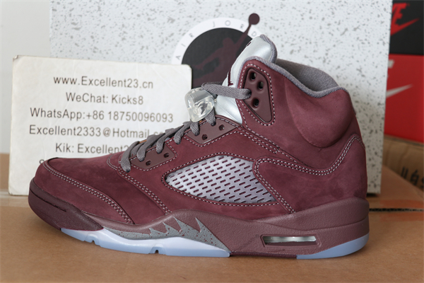 Copy Nike Air Jordan 5 Bordeaux