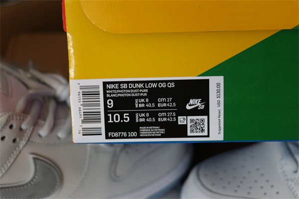 Nike SB DUNK Low Grey Sliver