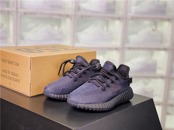 Kids Yeezy Boosyt 350v2 Mono Black