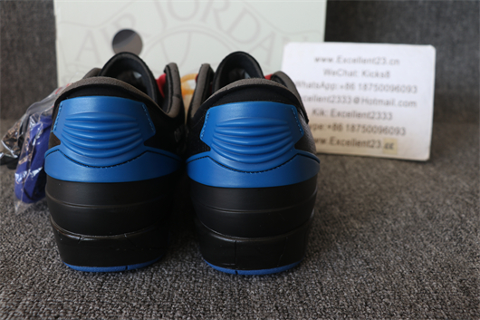 Off White x Nike Air Jordan 2 Black