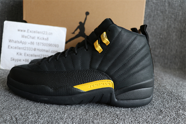 Nike Air Jordan 12 Black Yellow