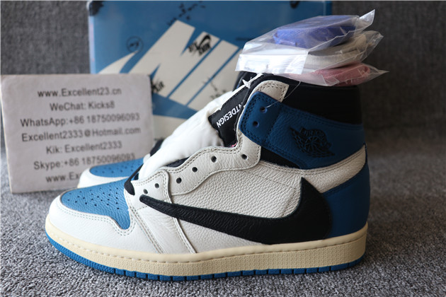 Travis Scott x Nike Air Jordan 1 High Blue