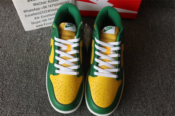 Nike SB DUNK Low Green Yellow