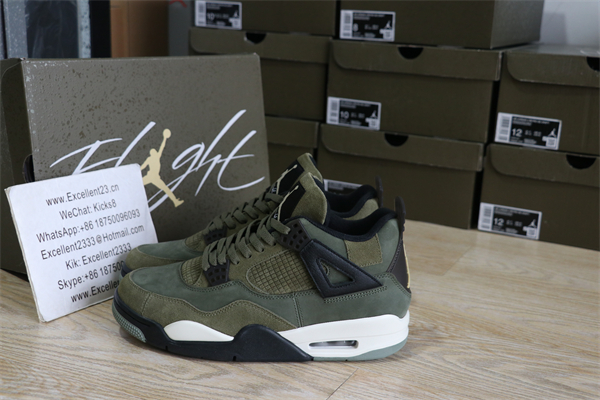 Nike Air Jordan 4 Olive