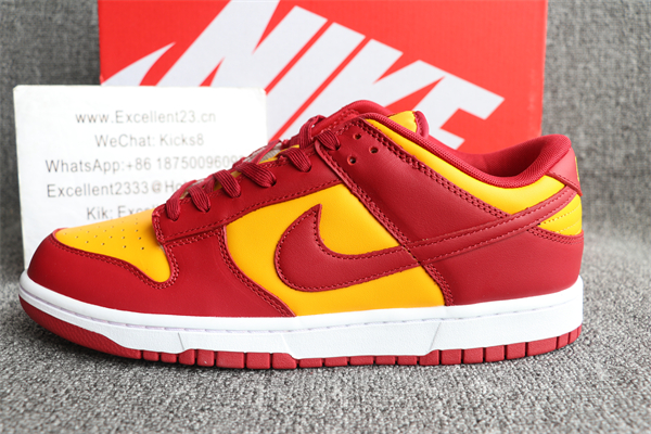 Nike SB DUNK Low Red Yellow