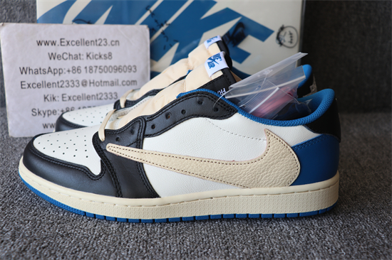 Travis Scott x Nike Air Jordan 1 Low Blue