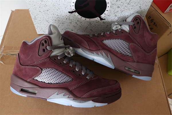Copy Nike Air Jordan 5 Bordeaux