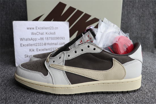 Travis Scott x Nike Air Jordan 1 Low Mocha
