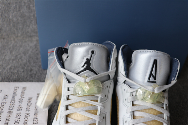AMM x Nike Air Jordan 5 White