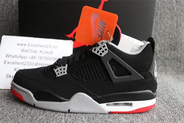 2019 Nike Air Jordan 4 Retro Bred