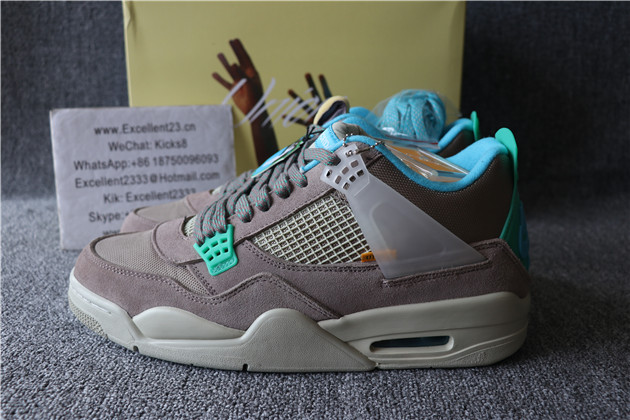 Union x Nike Air Jordan 4 Taupe Haze Purple