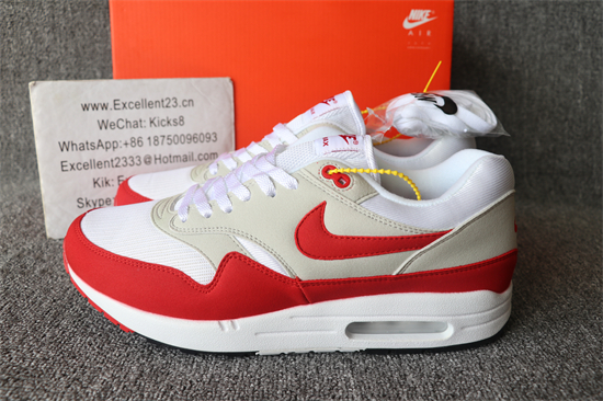 Nike Air Max 1 White Red