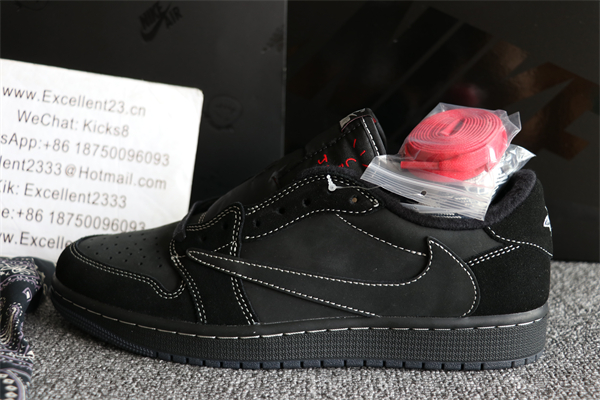 Travis Scott x Air Jordan 1 Low Black