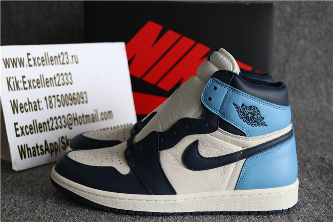 2019 Authentic Nike Air Jordan 1 High OG Obsidian