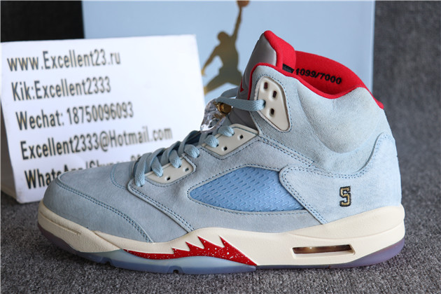 Trophy Room x Air Jordan 5 Retro Ice Blue