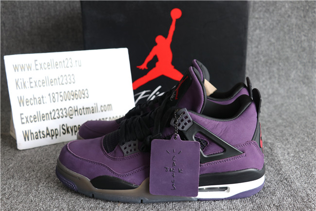 Travis Scott x Nike Air Jordan 4 Retro Purple