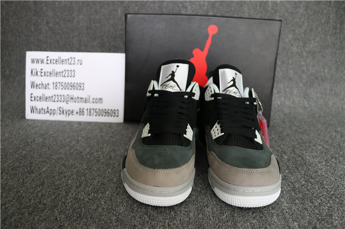 Authentic Nike Air Jordan 4 Retro Fear Pack