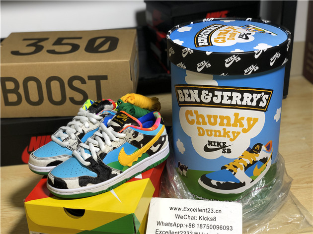 Nike SB Dunk Ben And Jerry (with ice cream box)