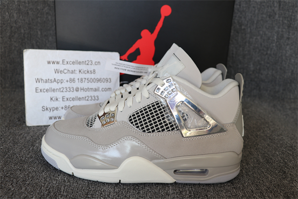 Nike Air Jordan 4 Grey Sliver