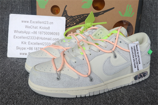 Off White x Futura x SB Dunk No.40