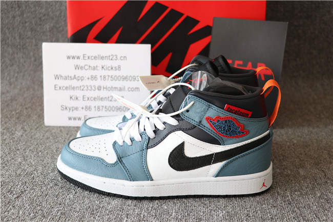 Nike Air Jordan 1 Mid Fearless Blue