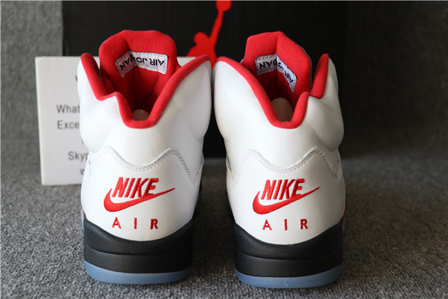 Authentic Nike Air Jordan 5 Retro Fire Red