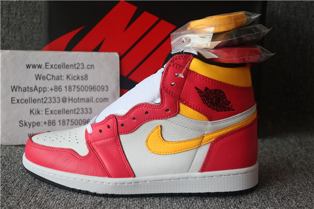 Nike Air Jordan 1 Light Fusion Red