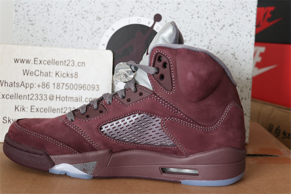 Copy Nike Air Jordan 5 Bordeaux
