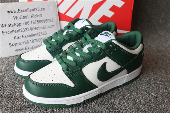 Nike SB DUNK Low White Green