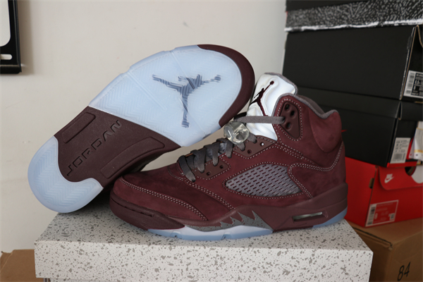 Copy Nike Air Jordan 5 Bordeaux