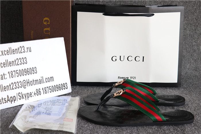 Gucci Flip Flop Black