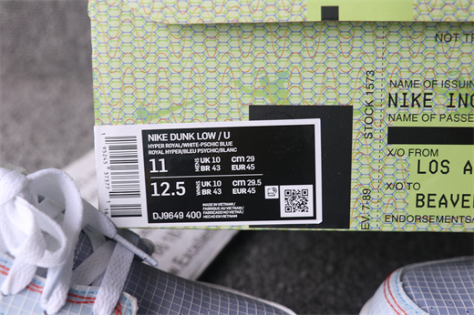 Union x Nike SB DUNK Low