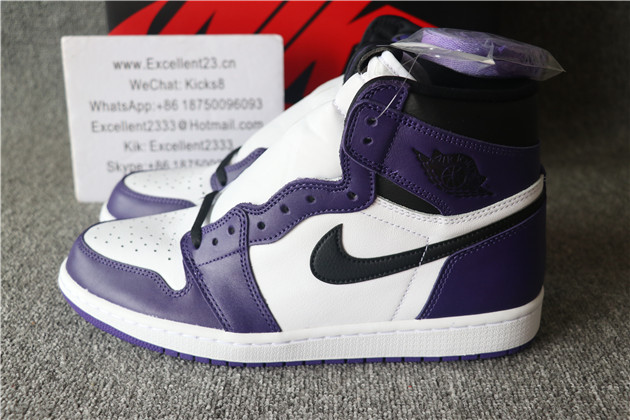 Nike Air Jordan 1 Court Purple
