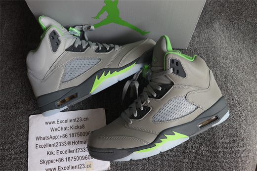 Nike Air Jordan 5 Retro Green Bean