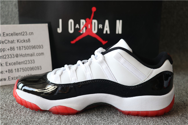 Nike Air Jordan 11 Low Cocord Black Red