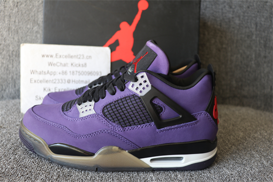 Travis Scott x Nike Air Jordan 4 Retro Purple