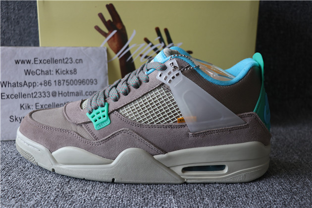 Union x Nike Air Jordan 4 Taupe Haze Purple