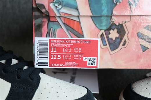 Otomo Katsuhiro X Nike SB Dunk low Steamboy OST