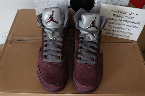 Copy Nike Air Jordan 5 Bordeaux