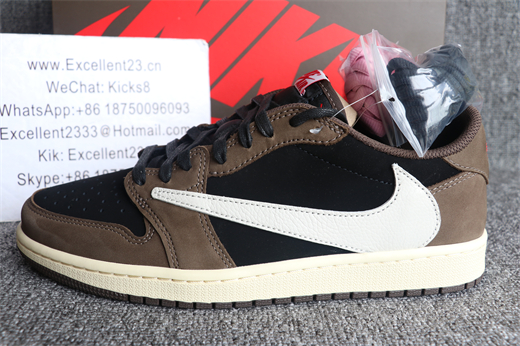 Travis Scott x Nike Air Jordan 1 Retro Low Brown