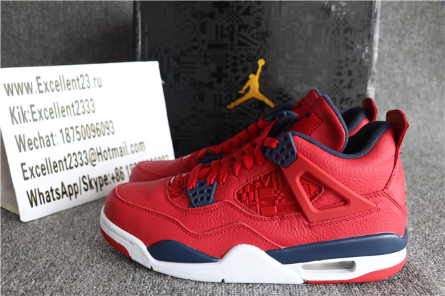 Authentic Nike Air Jordan 4 Retro FIBA