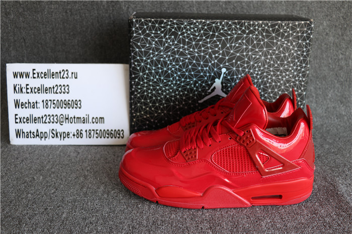 Authentic Nike Air Jordan 4 Retro Red