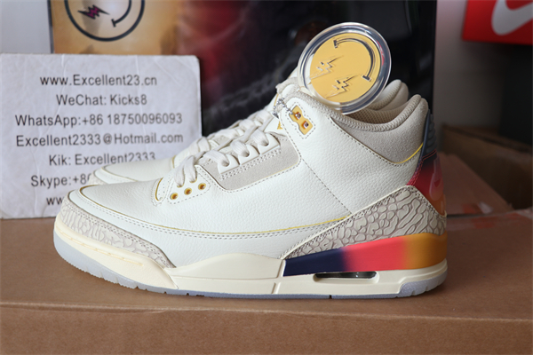 J Balvin x Air Jordan 3