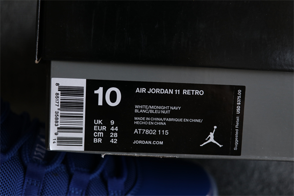 Nike Air Jordan 11 Panted Blue