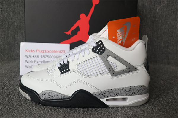 Nike Air Jordan 4 White Cement 2025