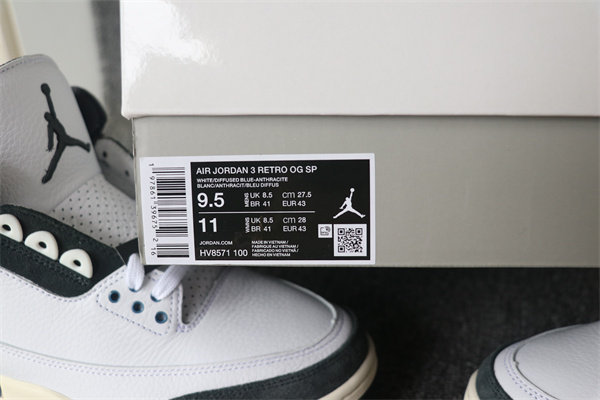 A Ma Maniére x Air Jordan 3 OG SP Diffused Blue