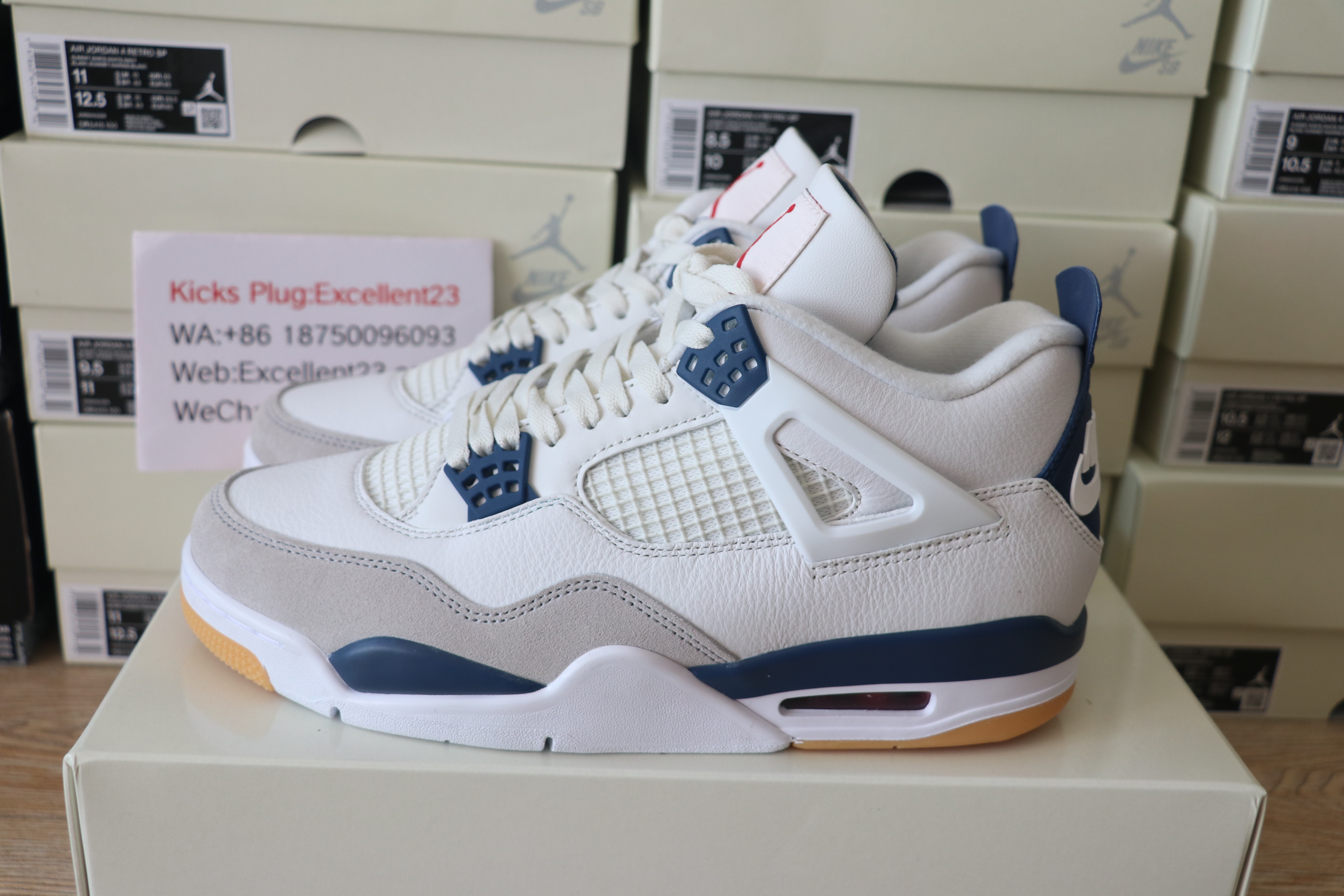 SB X Nike AIR Jordan 4 Navy