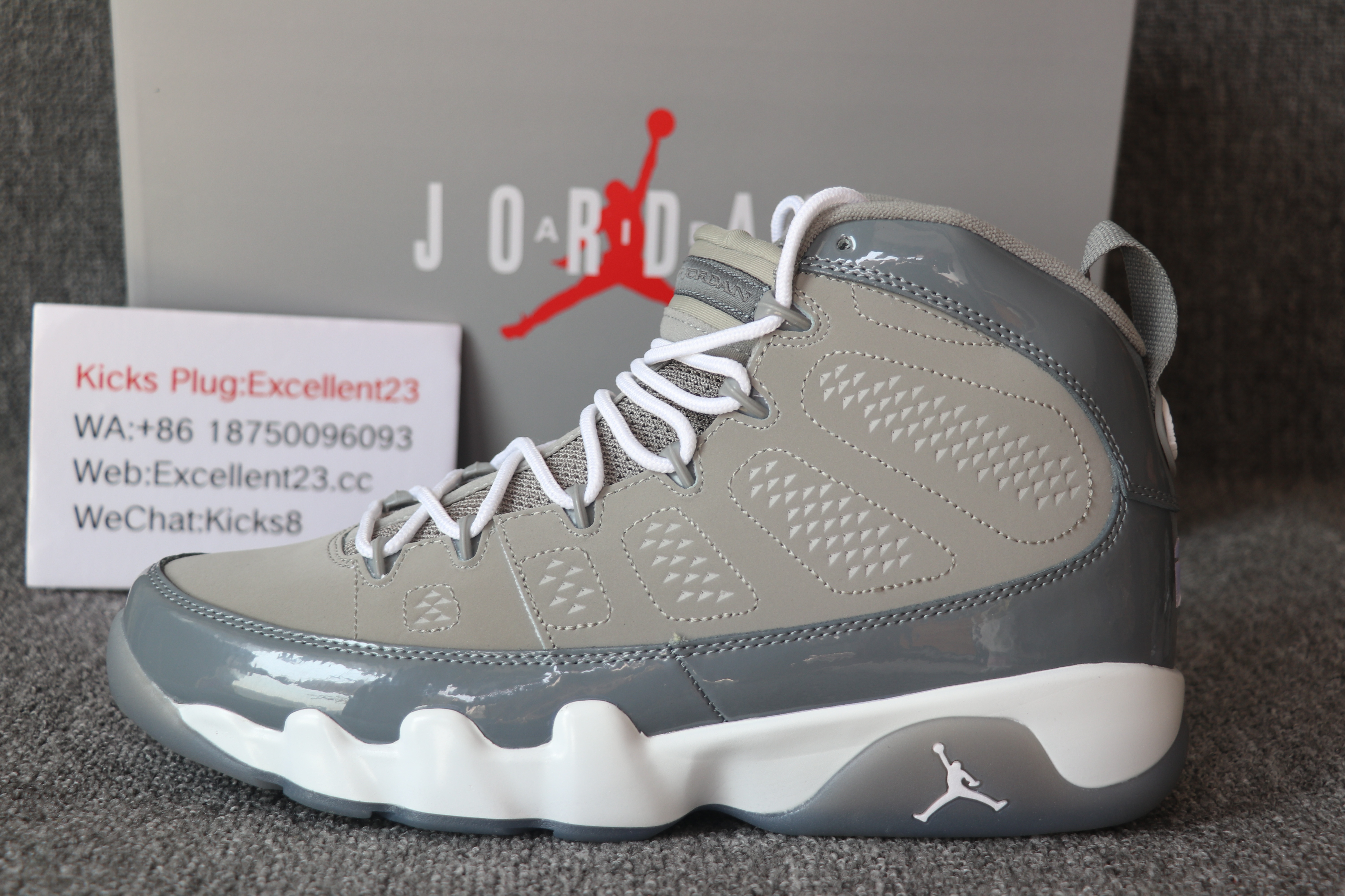 Nike Air Jordan 9 Cool Grey